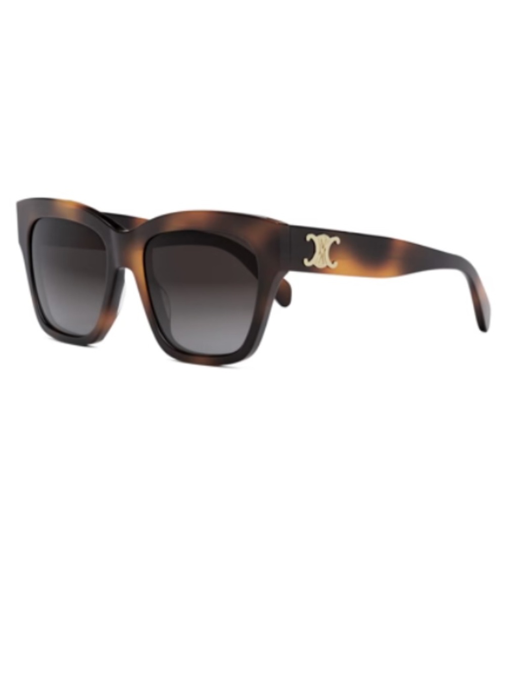 Celine CL40253I 53K 55 Acetate Havana Gradient Roviex Sunglasses CL40253I